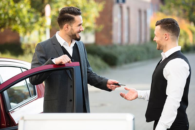Consegna chiavi Car Valet Malpensa