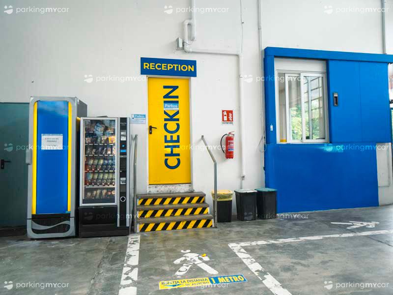 MxPark - Aeroporto Malpensa Check-in e cassa MxPark - Aeroporto Malpensa