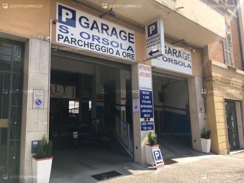 Garage S.Orsola - Bologna centro città Ingresso Garage S.Orsola - Bologna centro città