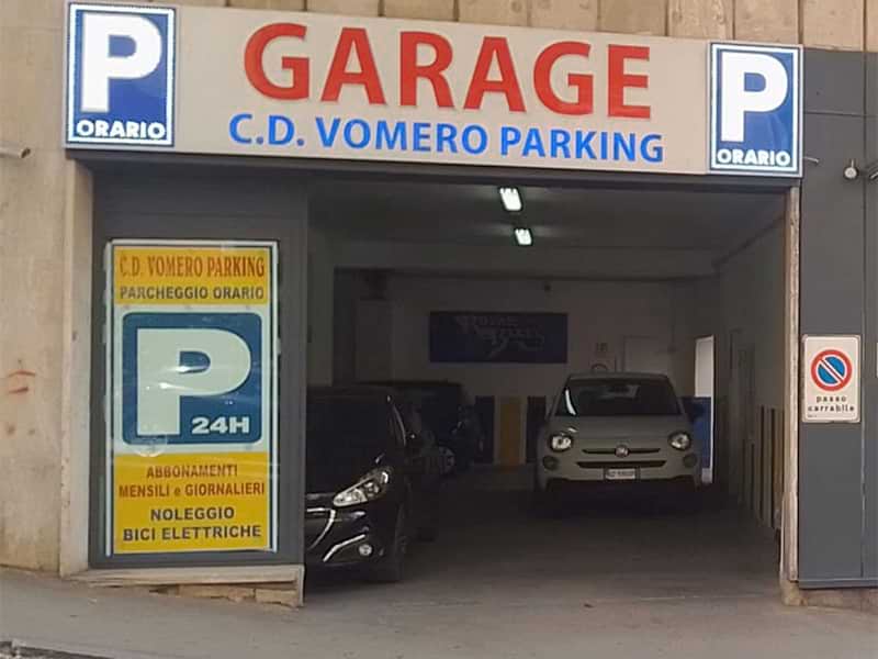 C.D. Vomero Parking Nardis - Napoli entrata C.D. Vomero Parking Nardis - Napoli