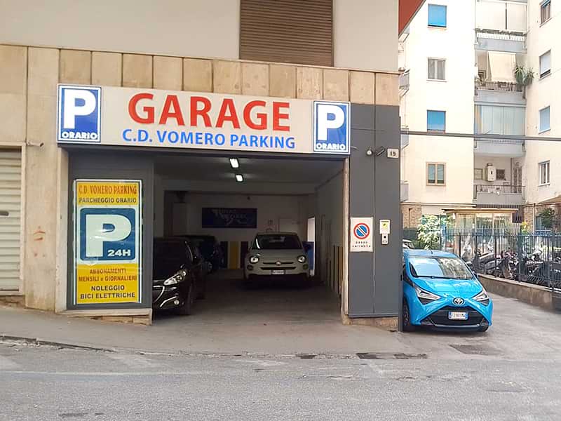C.D. Vomero Parking Nardis - Napoli ingresso C.D. Vomero Parking Nardis - Napoli